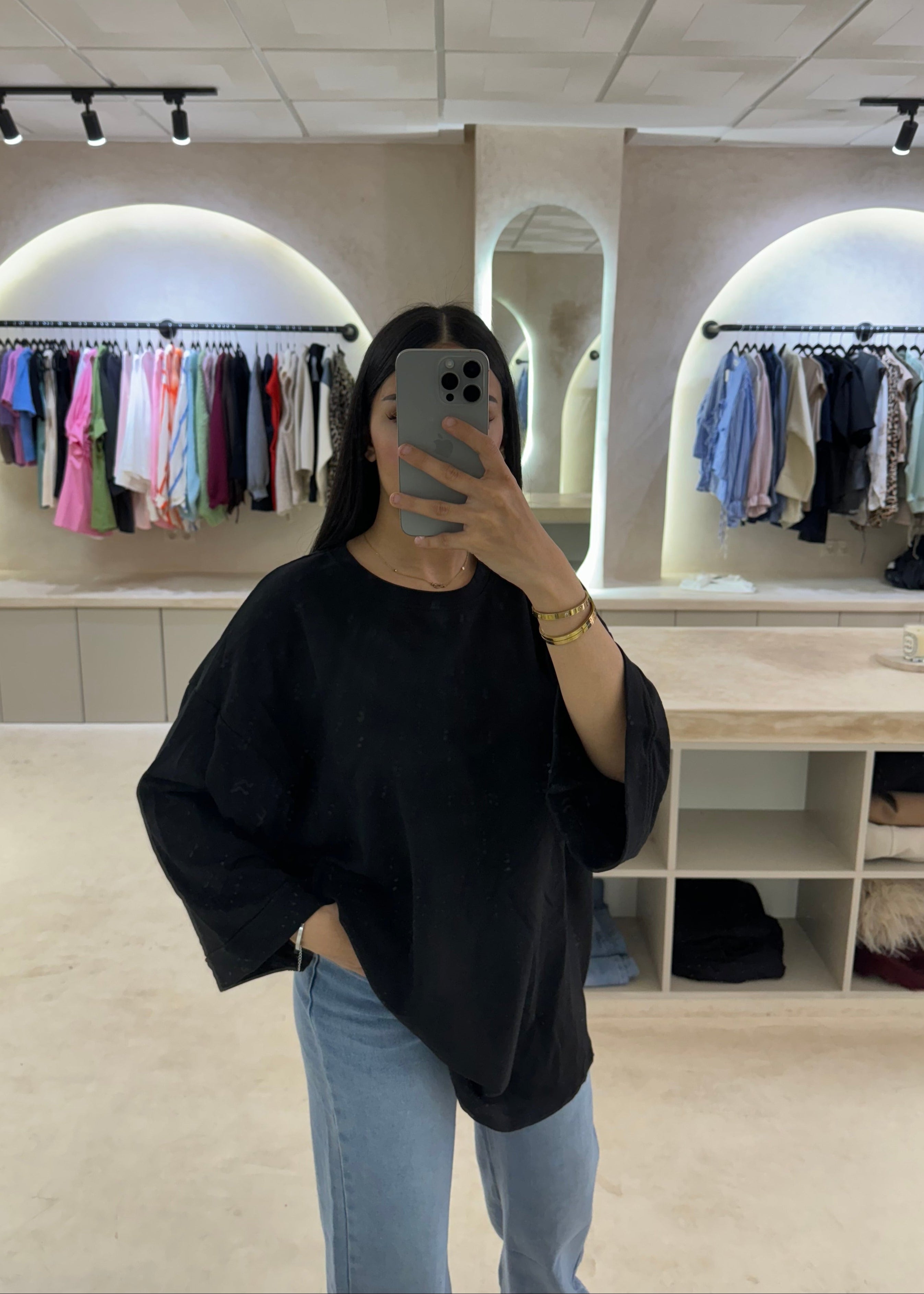 Tee-shirt Oversize Noir
